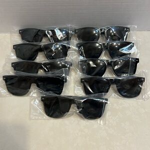 9 Bride tribe, Ray band like style sunglasses  individually wrapped black